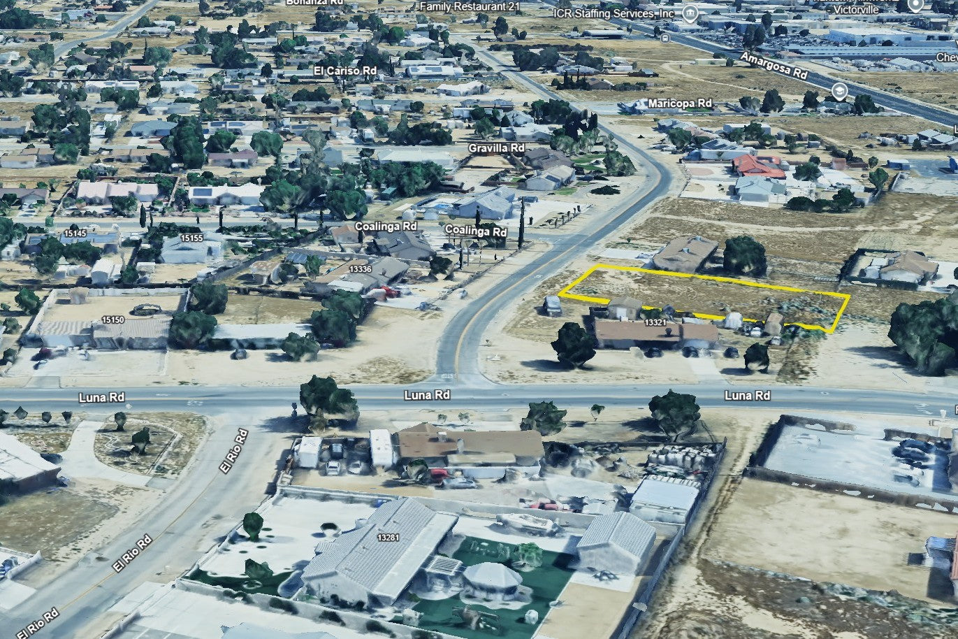 0.45 Acre Victorville, San Bernardino County, CA (Power, Water, & Paved Road)