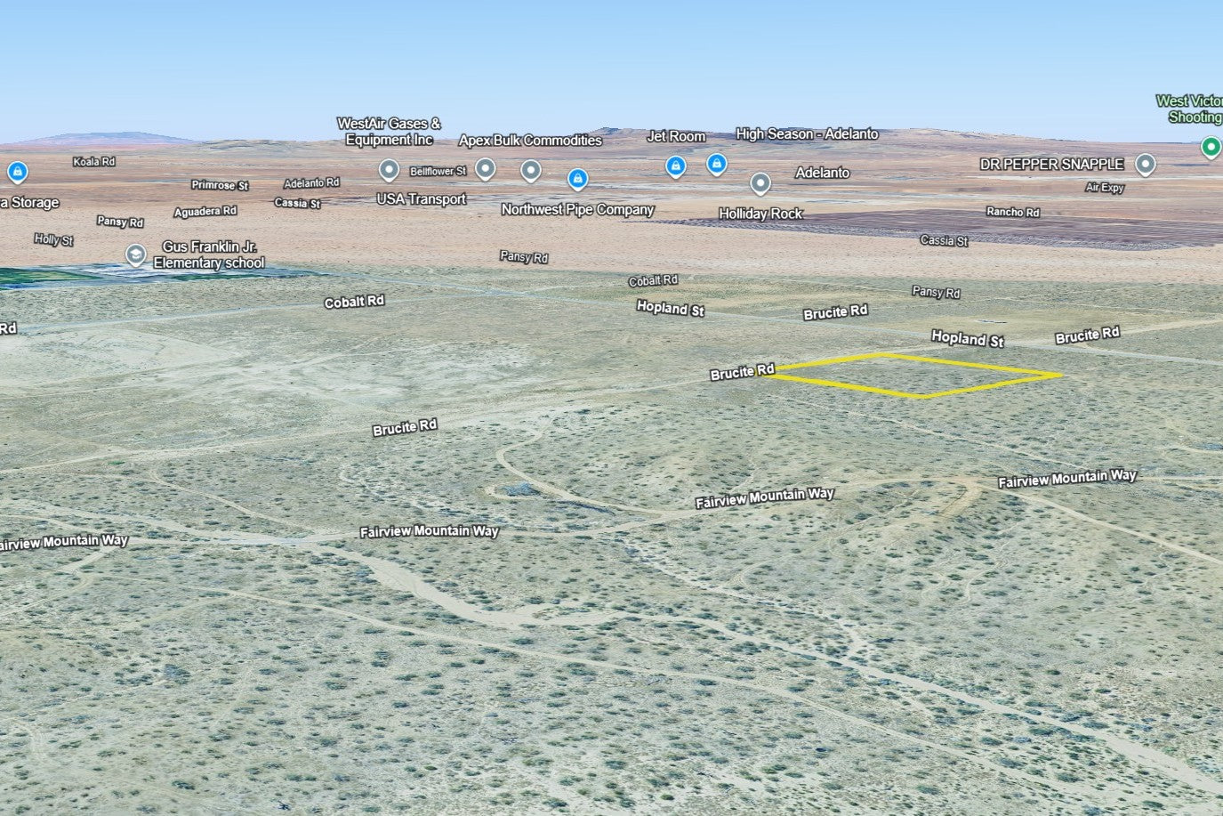 2.50 Acres Victorville, San Bernardino County, CA