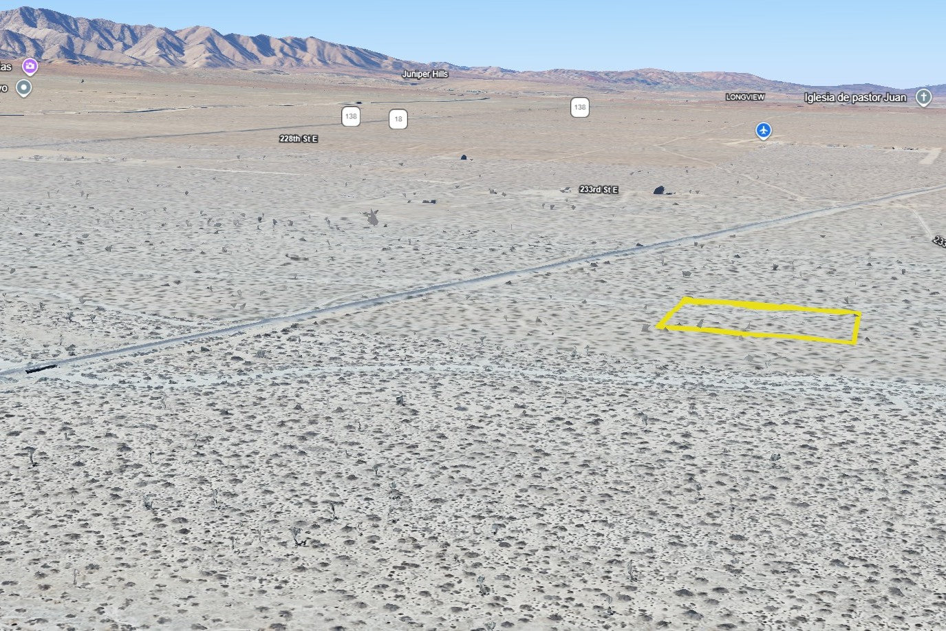 2.50 Acres Llano, Los Angeles County, CA