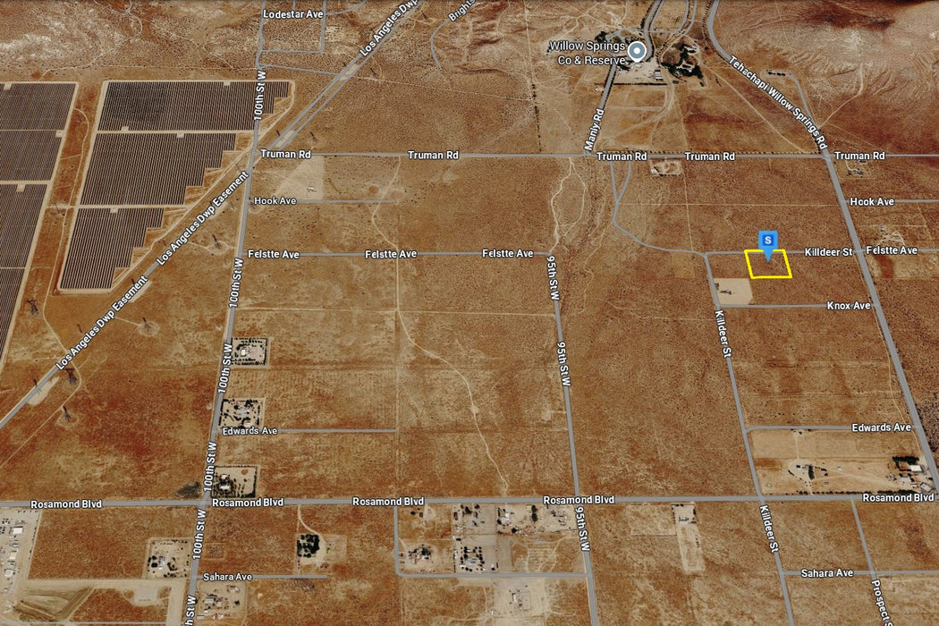 2.50 Acres Rosamond, Kern County, CA