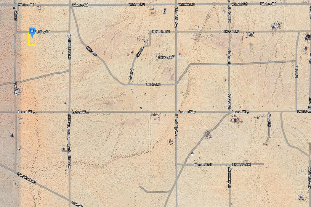 1.25 Acres Twentynine Palms, San Bernardino County, CA (Power)