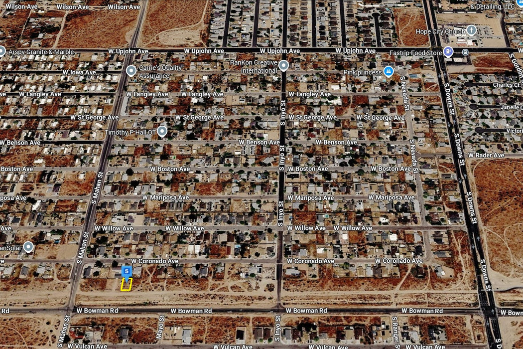 0.11 Acre Ridgecrest, Kern County, CA (Power & Water)