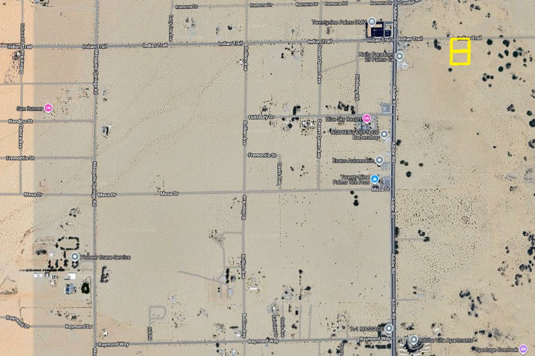 3.45 Acres Twentynine Palms, San Bernardino County, CA (Power)