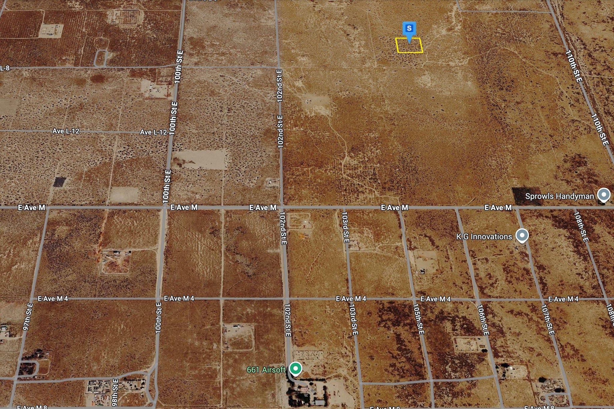 2.50 Acres Palmdale, Los Angeles County, CA (Commercial Lot)