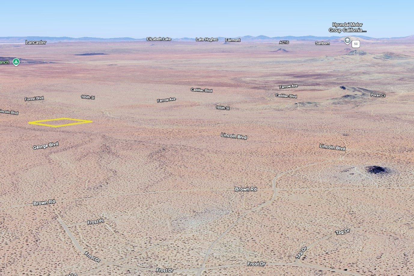 10 Acres California City, Kern County, CA