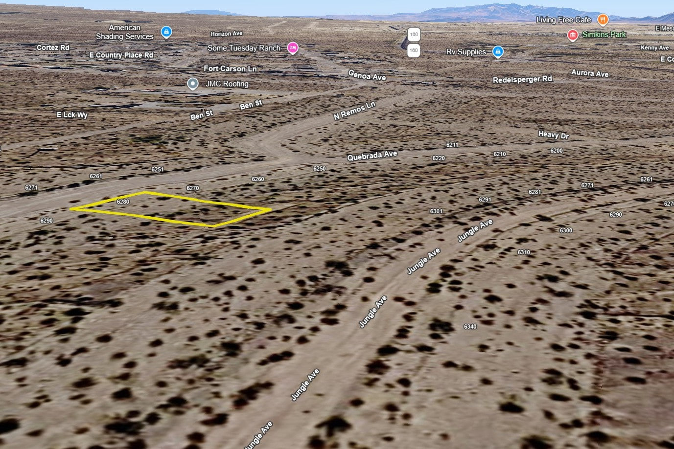 0.1240 Acre Pahrump, Nye County, NV (Power)