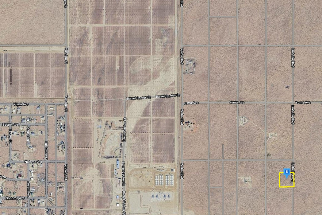 2.50 Acres Mojave, Kern County, CA