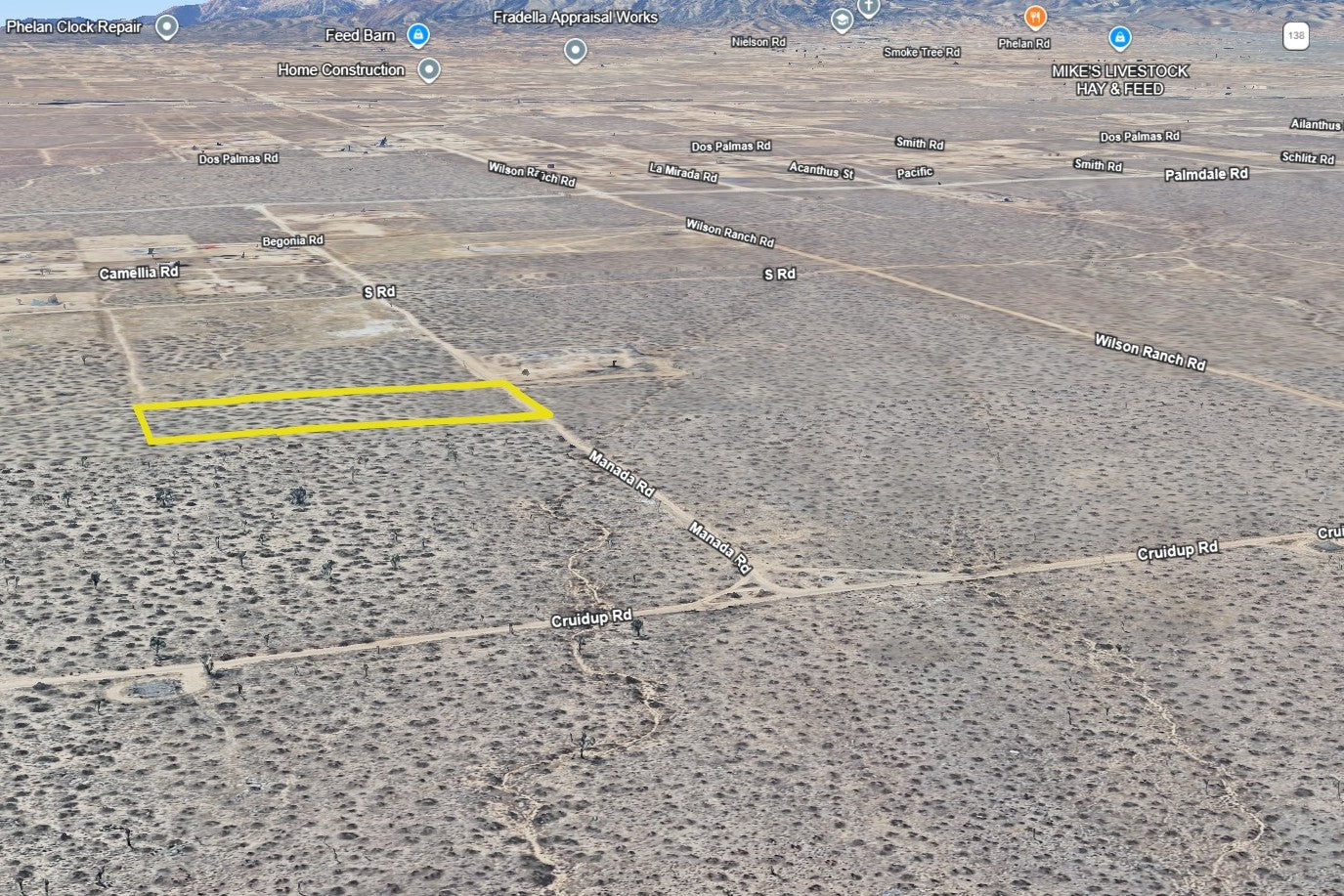 5 Acres Phelan, San Bernardino County, CA