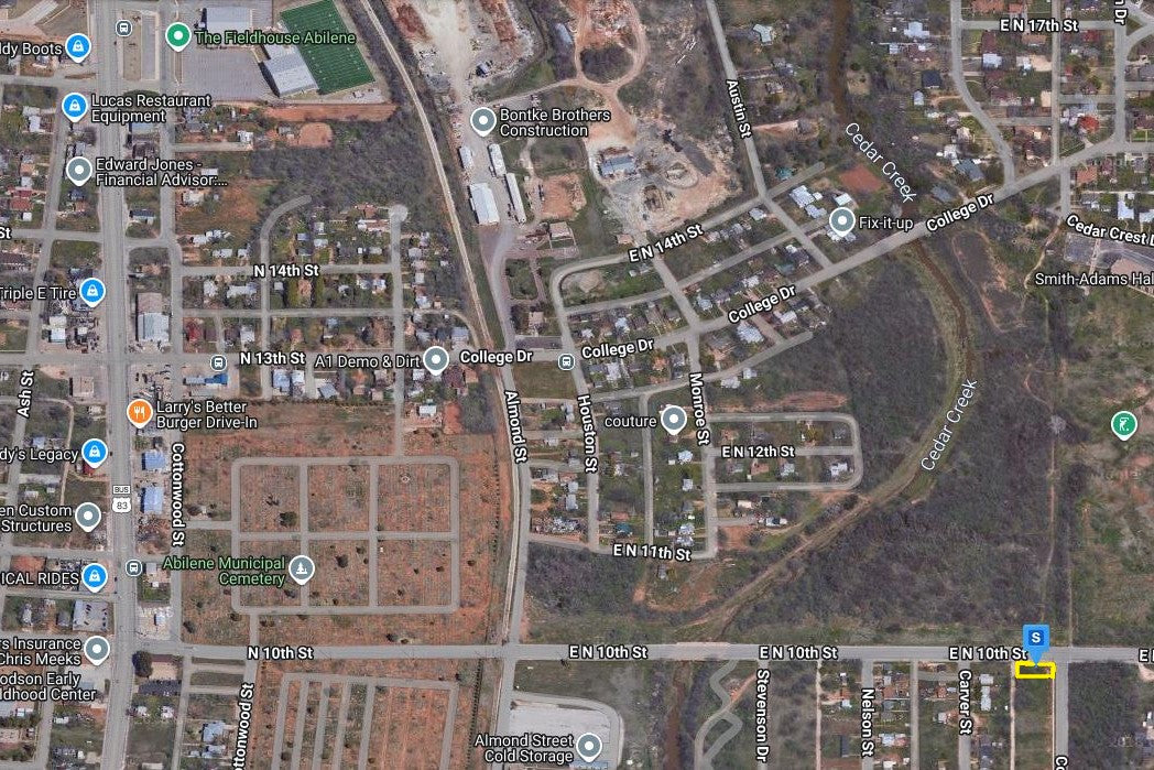 0.13 Acre Abilene, Taylor County, TX (Power, Water, & Paved Road)