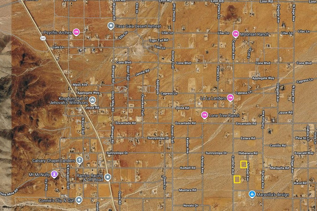 4.53 Acres Landers, San Bernardino County, CA (Power & Water)