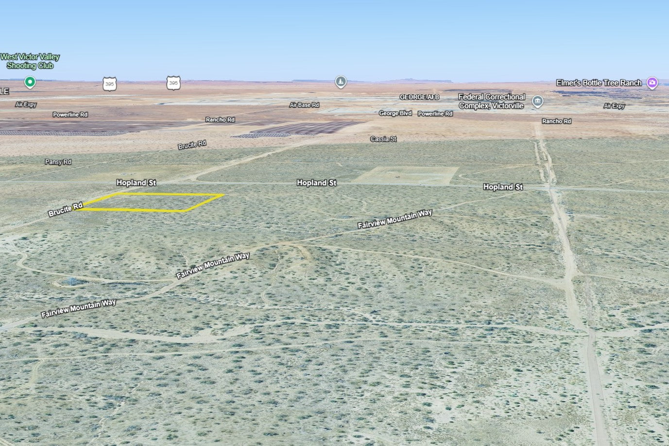 2.50 Acres Victorville, San Bernardino County, CA