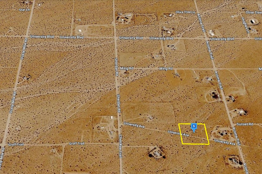 2.07 Acres Landers, San Bernardino County, CA (Power)