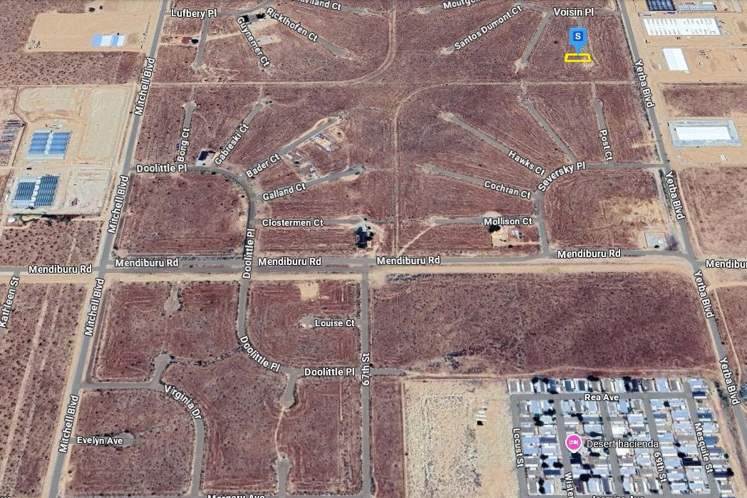 0.17 Acre California City, Kern County, CA