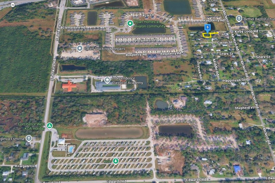 0.26 Acre Fort Pierce, St. Lucie County, FL (Power, Water, & Paved Road)