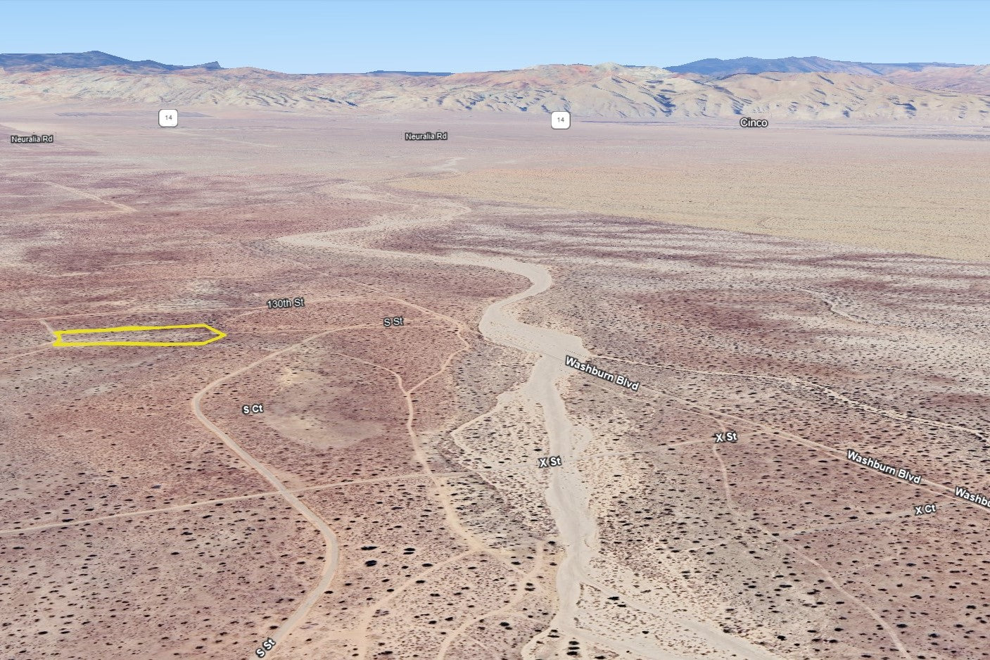 3.49 Acres California City, Kern County, CA