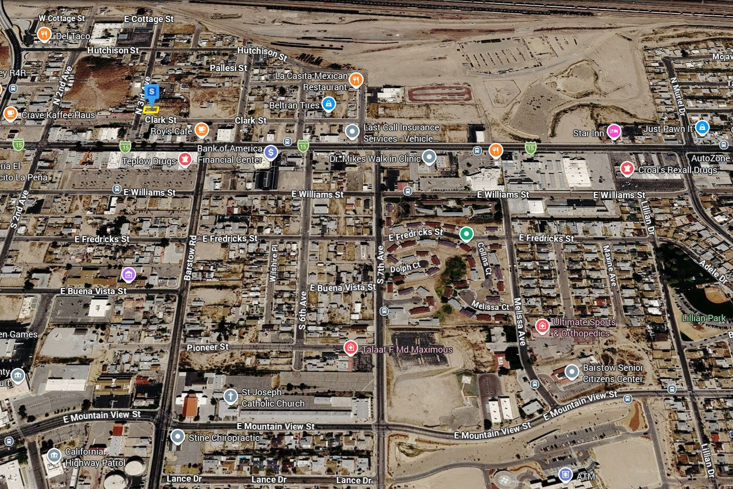 0.09 Acre Barstow, San Bernardino County, CA (Power, Water, & Paved Road)