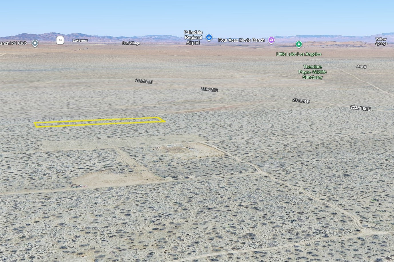 2.50 Acres Llano, Los Angeles County, CA