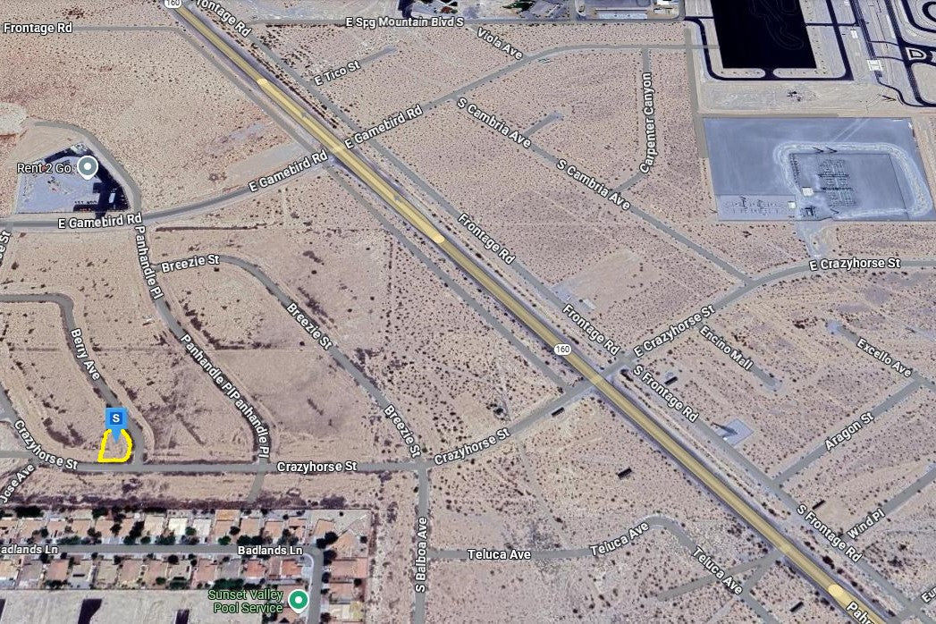 0.2430 Acre Pahrump, Nye County, NV