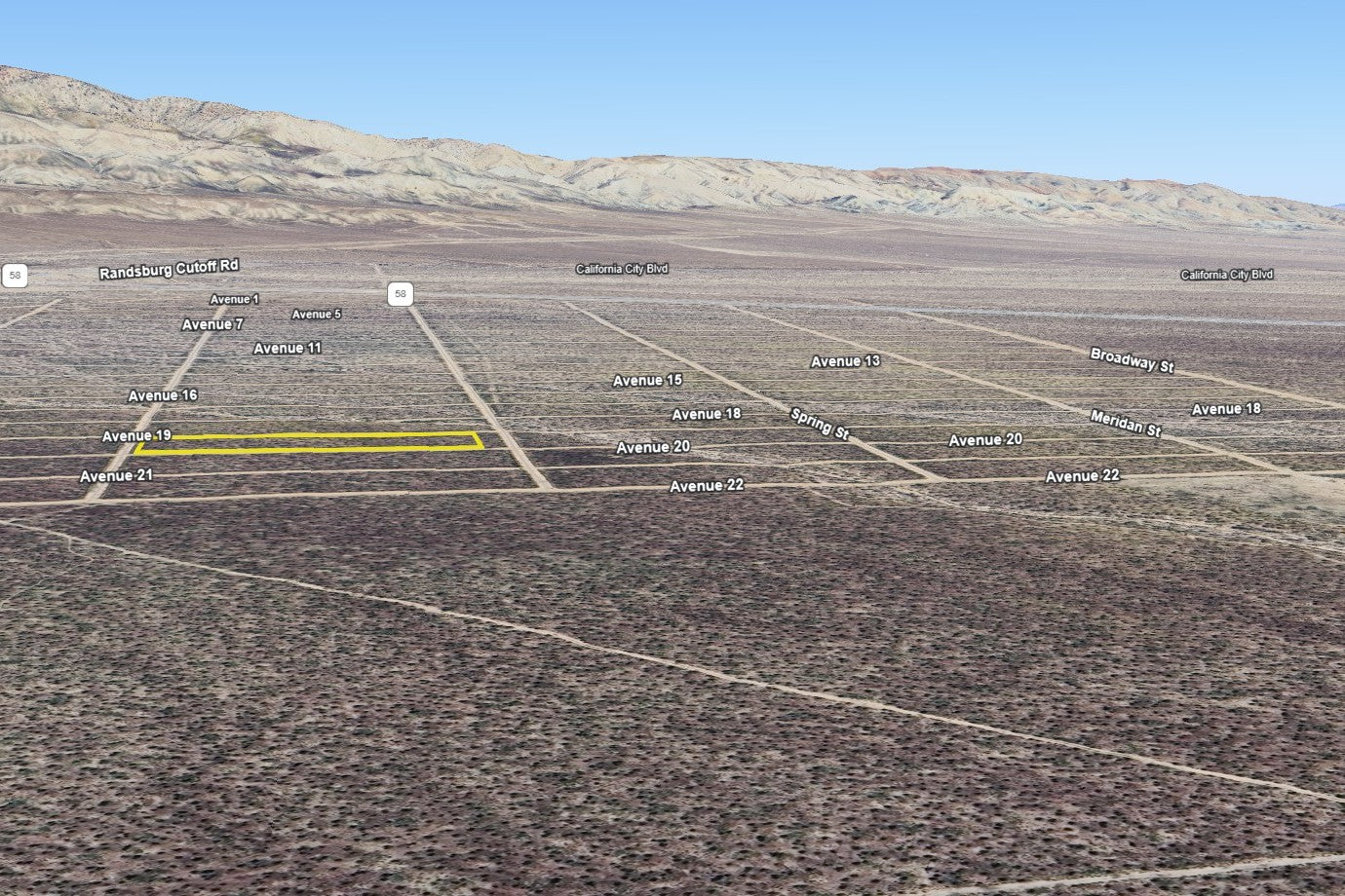 2.75 Acres Mojave, Kern County, CA