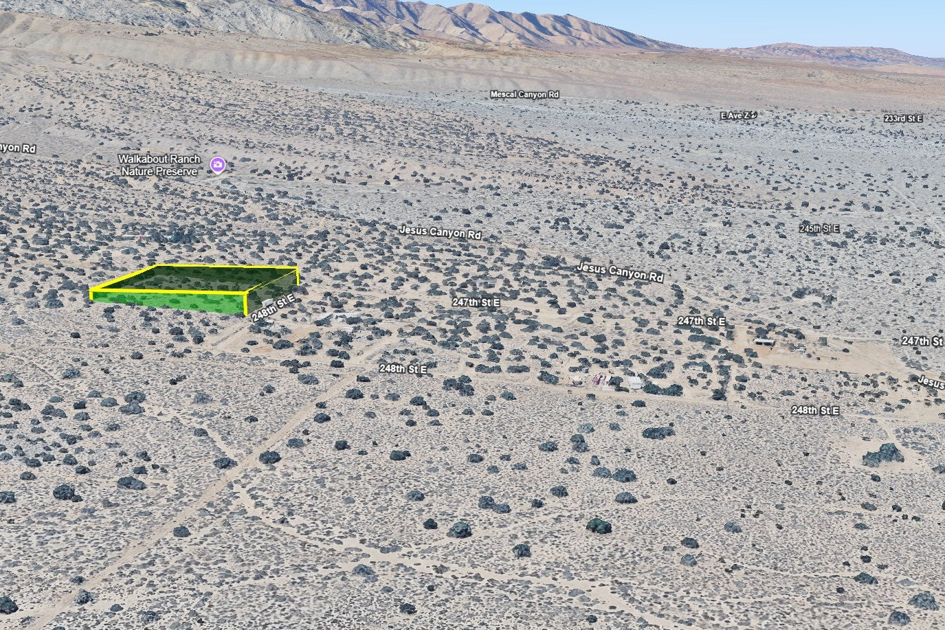 2.50 Acres Llano, Los Angeles County, CA