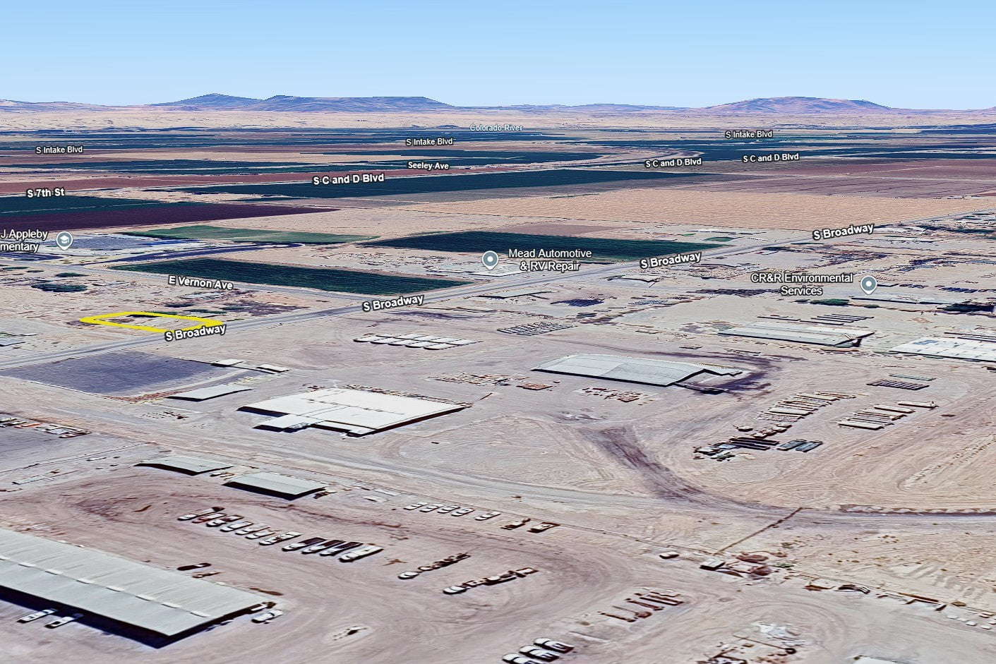 0.25 Acre Blythe, Riverside County, CA (Power, Water, & Paved Road)