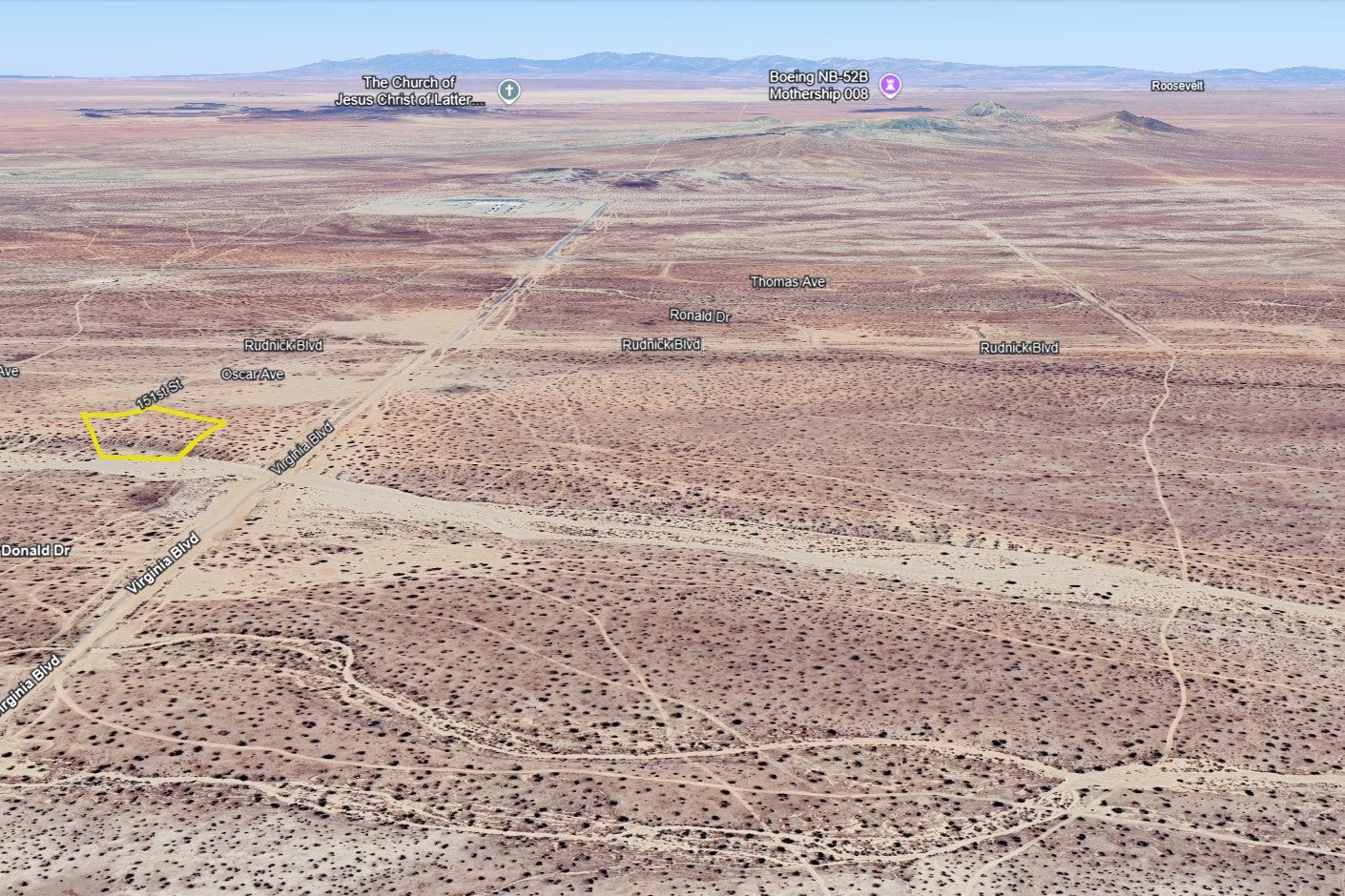 3.58 Acres California City, Kern County, CA