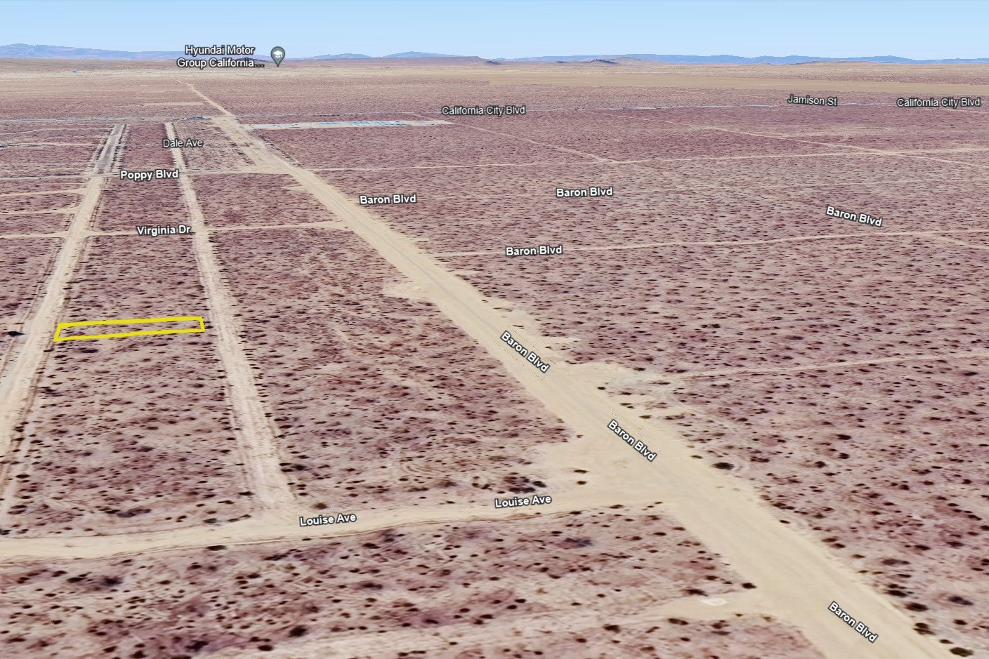 0.18 Acre California City, Kern County, CA