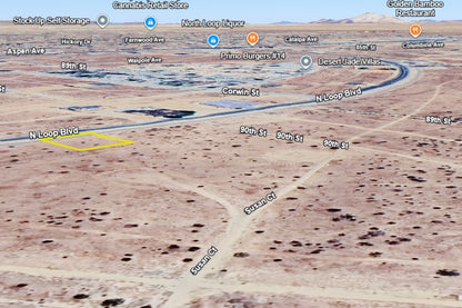 0.23 Acre California City, Kern County, CA (Commercial Lot, Power, Water, & Paved Road)