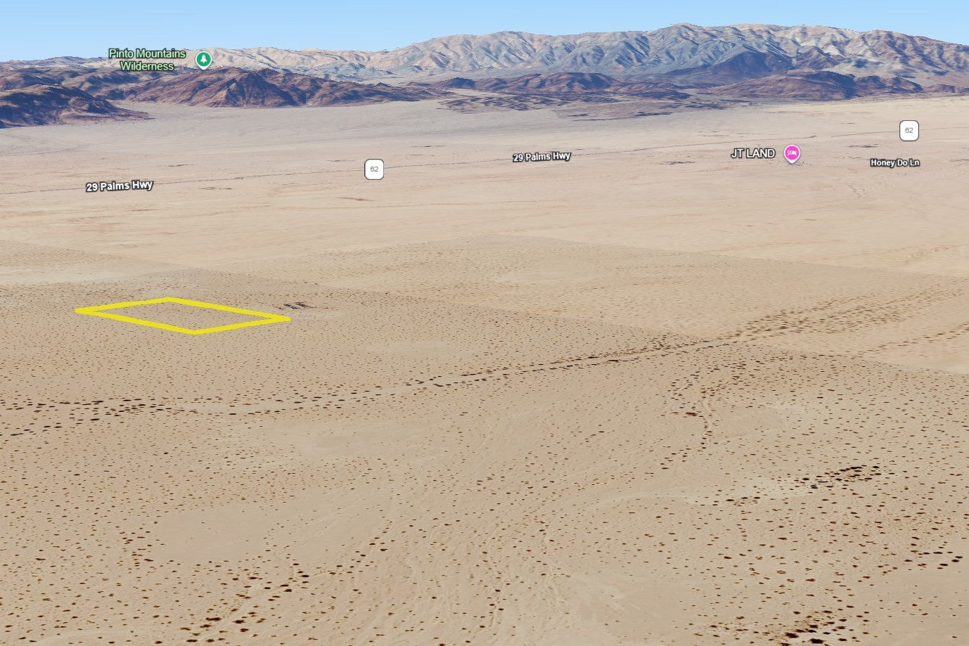 5 Acres Twentynine Palms, San Bernardino County, CA