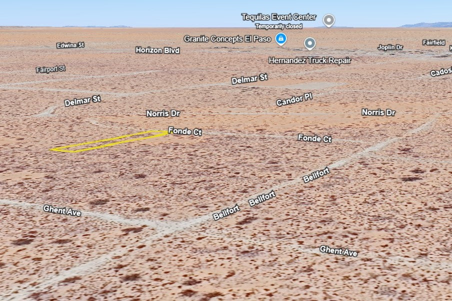 0.28 Acre El Paso, El Paso County, TX