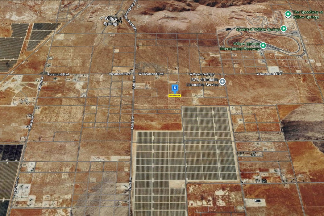 2.50 Acres Rosamond, Kern County, CA