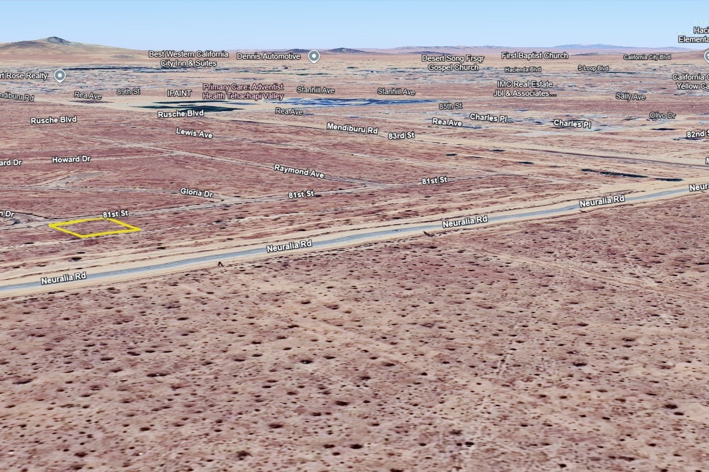 0.24 Acre California City, Kern County, CA (Power)