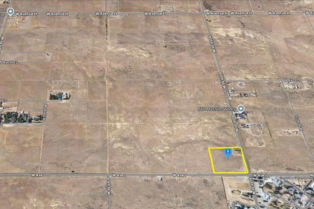 8.81 Acres Lancaster, Los Angeles County, CA (Commercial Lot, Power, & Paved Road)