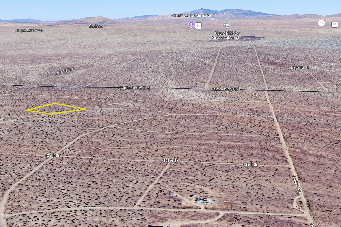 2.58 Acres Edwards, Kern County, CA