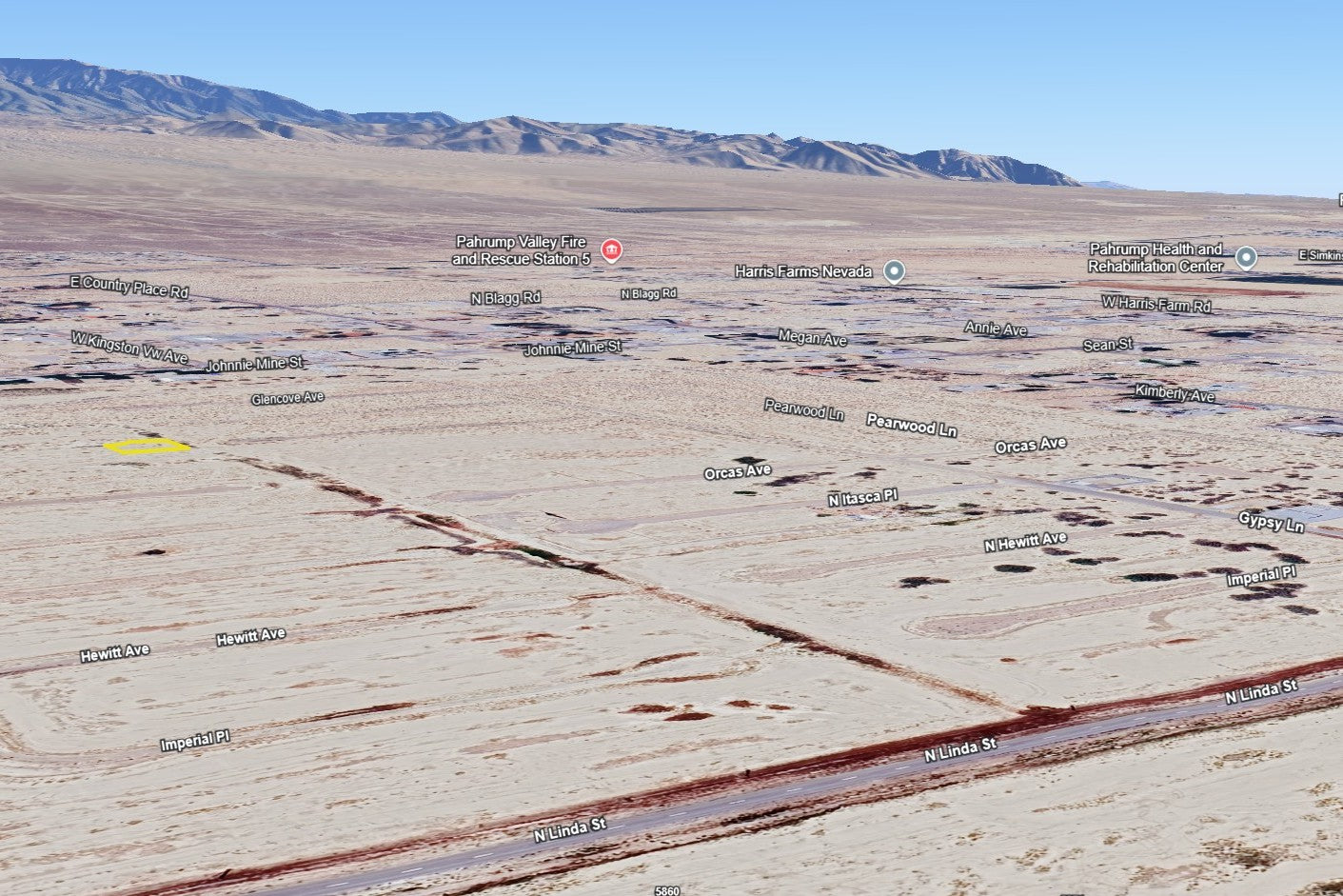 0.2260 Acre Pahrump, Nye County, NV