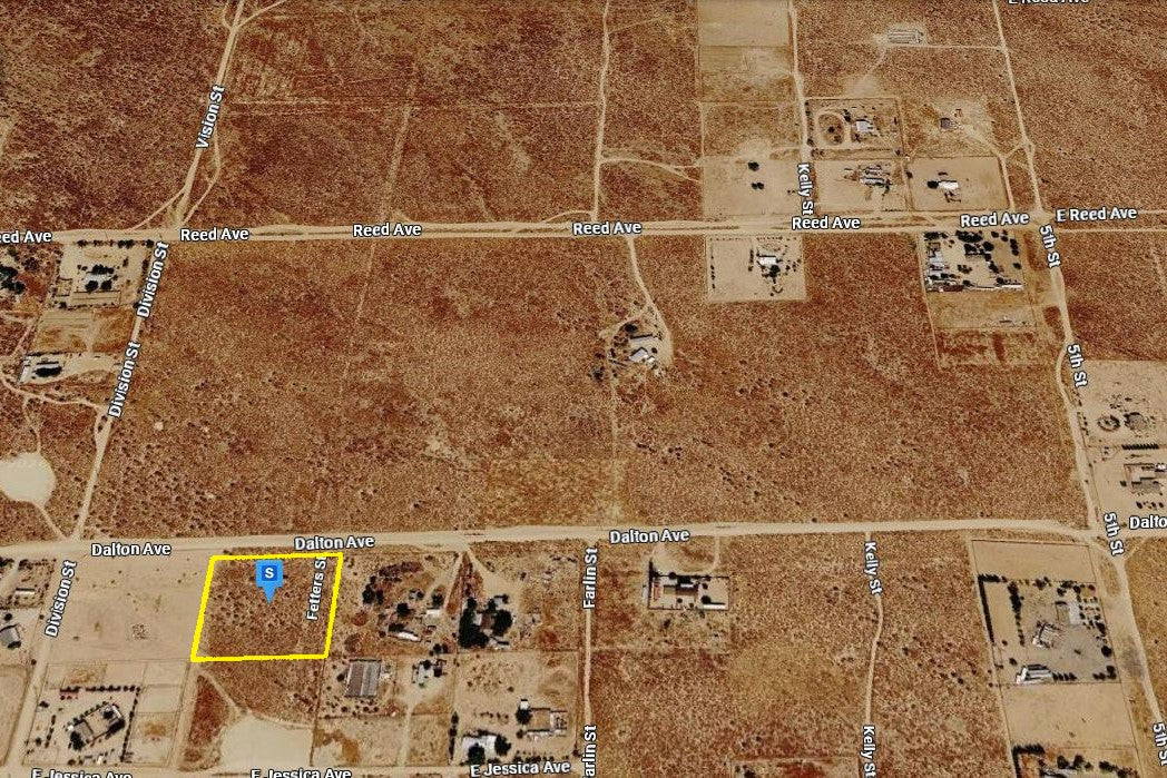 2.50 Acres Mojave, Kern County, CA (Power)