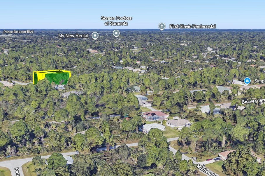 0.24 Acre North Port, Sarasota County, FL (Power & Paved Road)