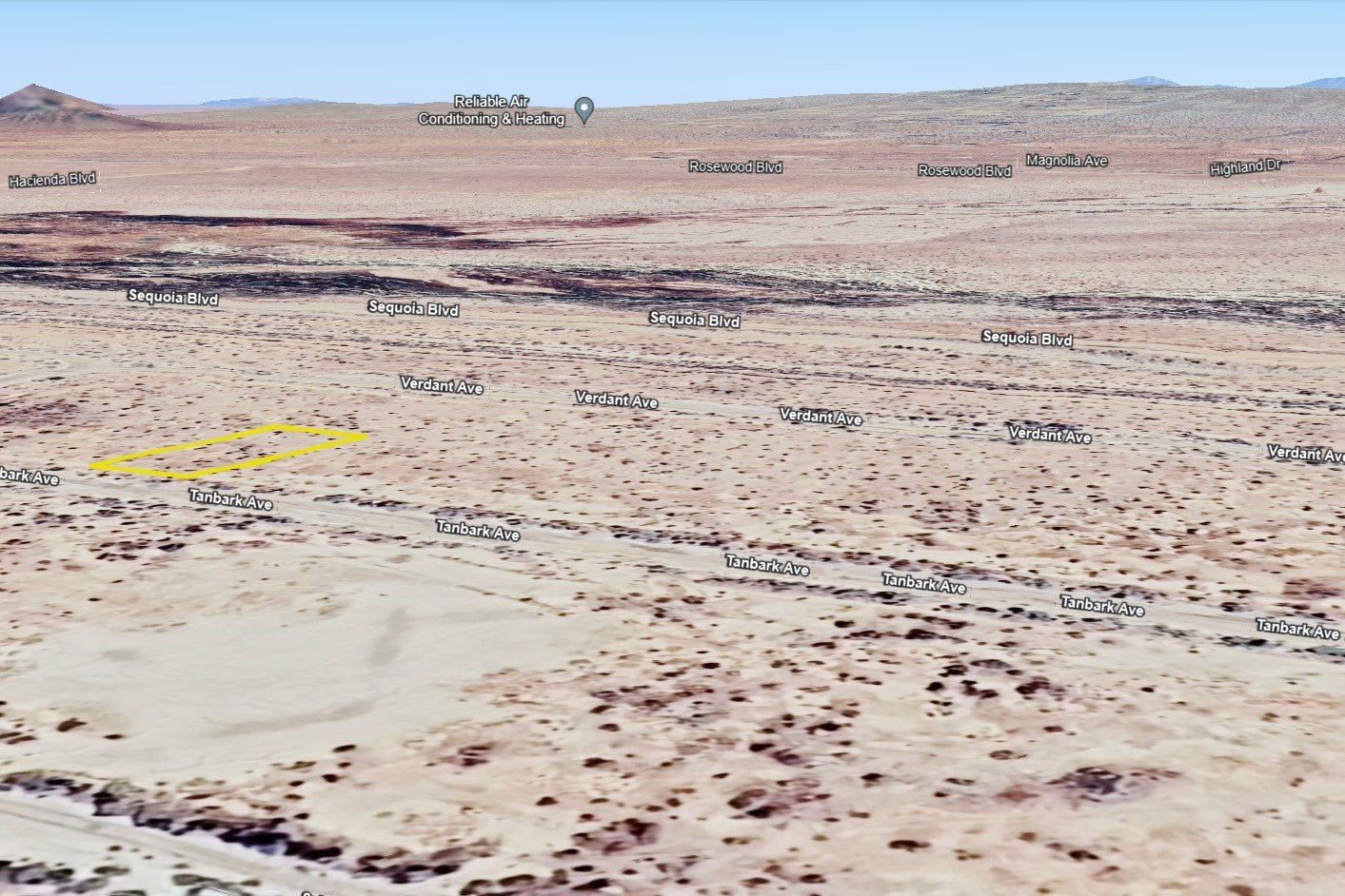 0.17 Acre California City, Kern County, CA