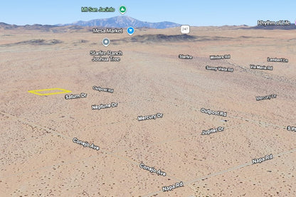 2.29 Acres Joshua Tree, San Bernardino County, CA