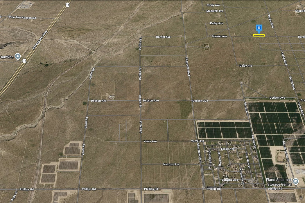 2.50 Acres Mojave, Kern County, CA