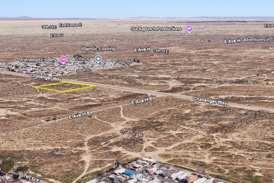 2.03 Acres Lancaster, Los Angeles County, CA (Paved Road)