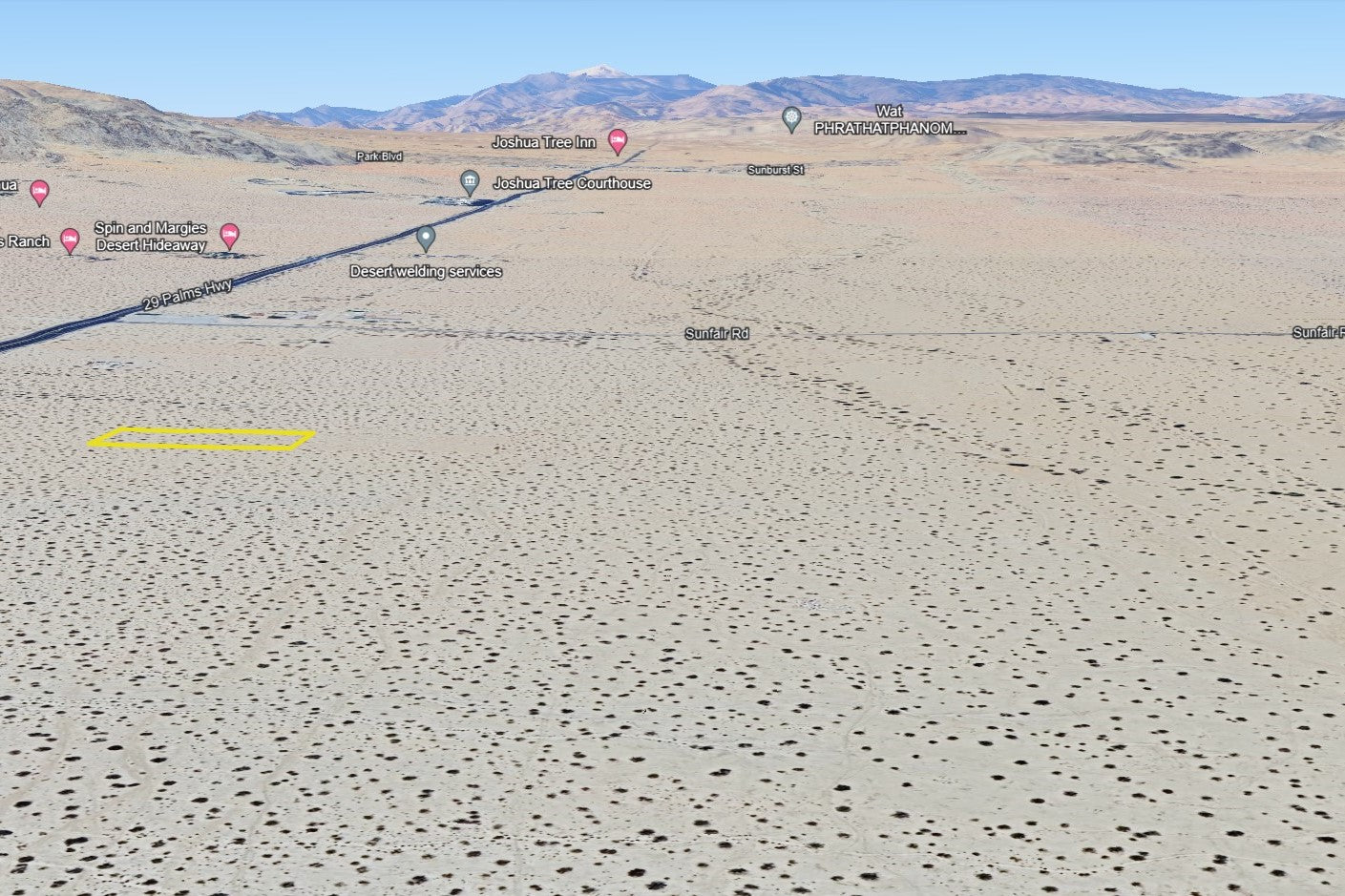 1.25 Acres Joshua Tree, San Bernardino County, CA