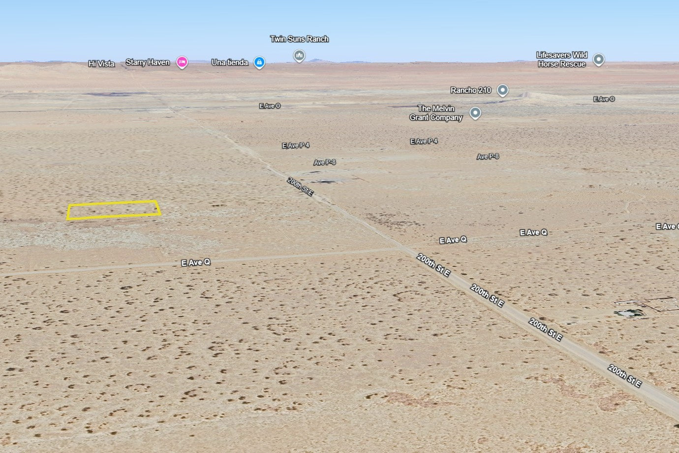 2.50 Acres Palmdale, Los Angeles County, CA