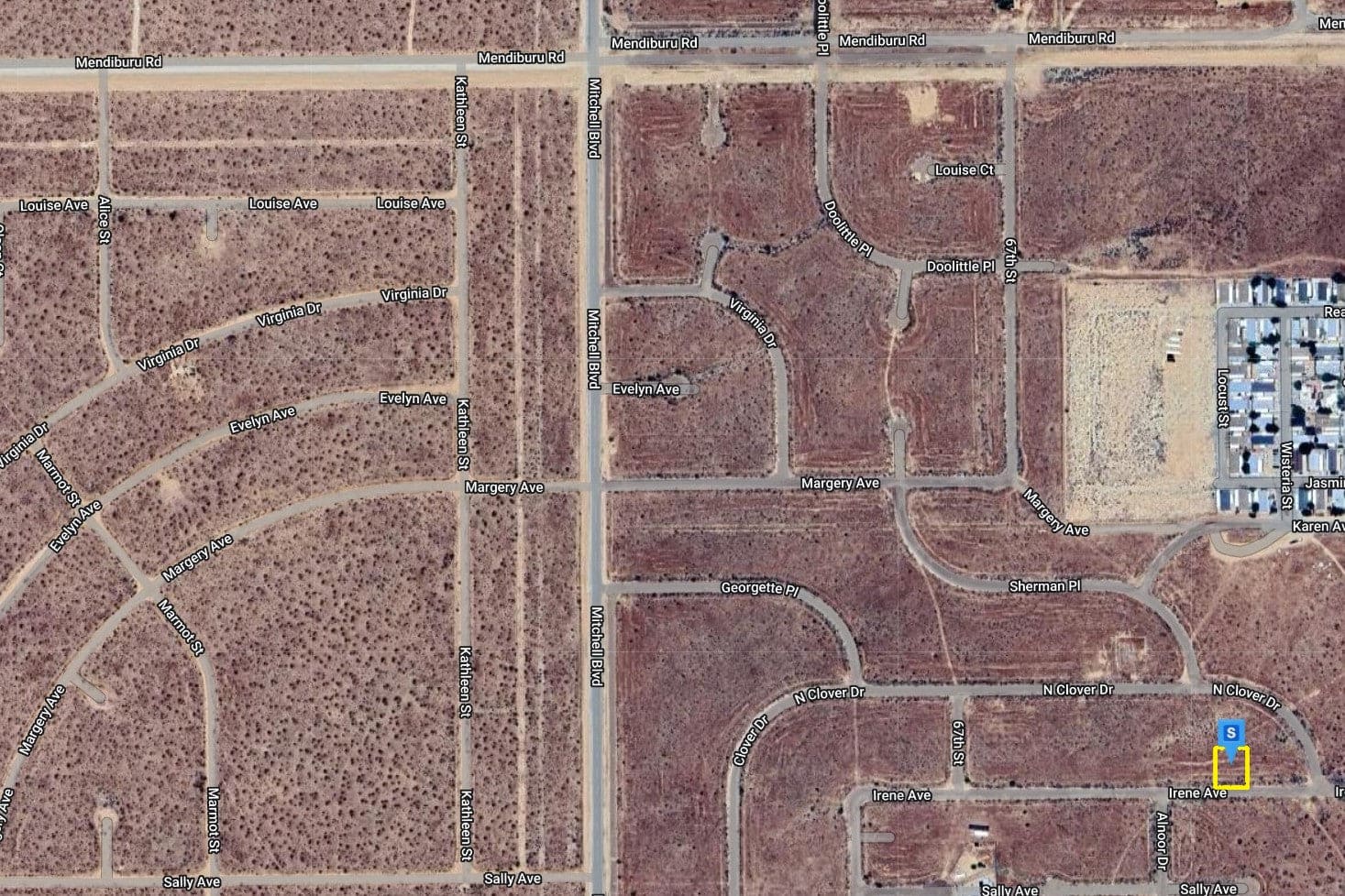 0.23 Acre California City, Kern County, CA (Water)