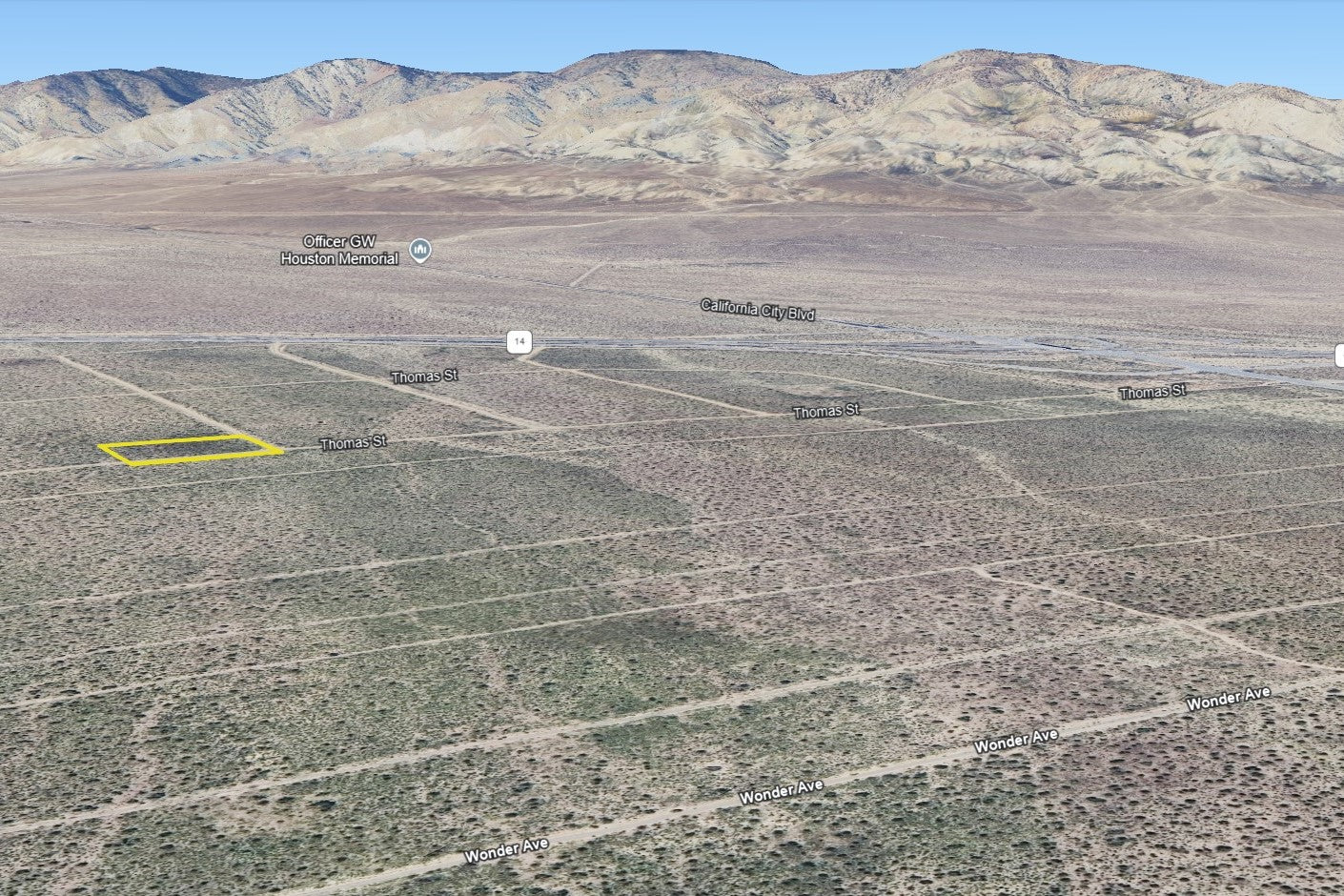 2.52 Acres California City, Kern County, CA