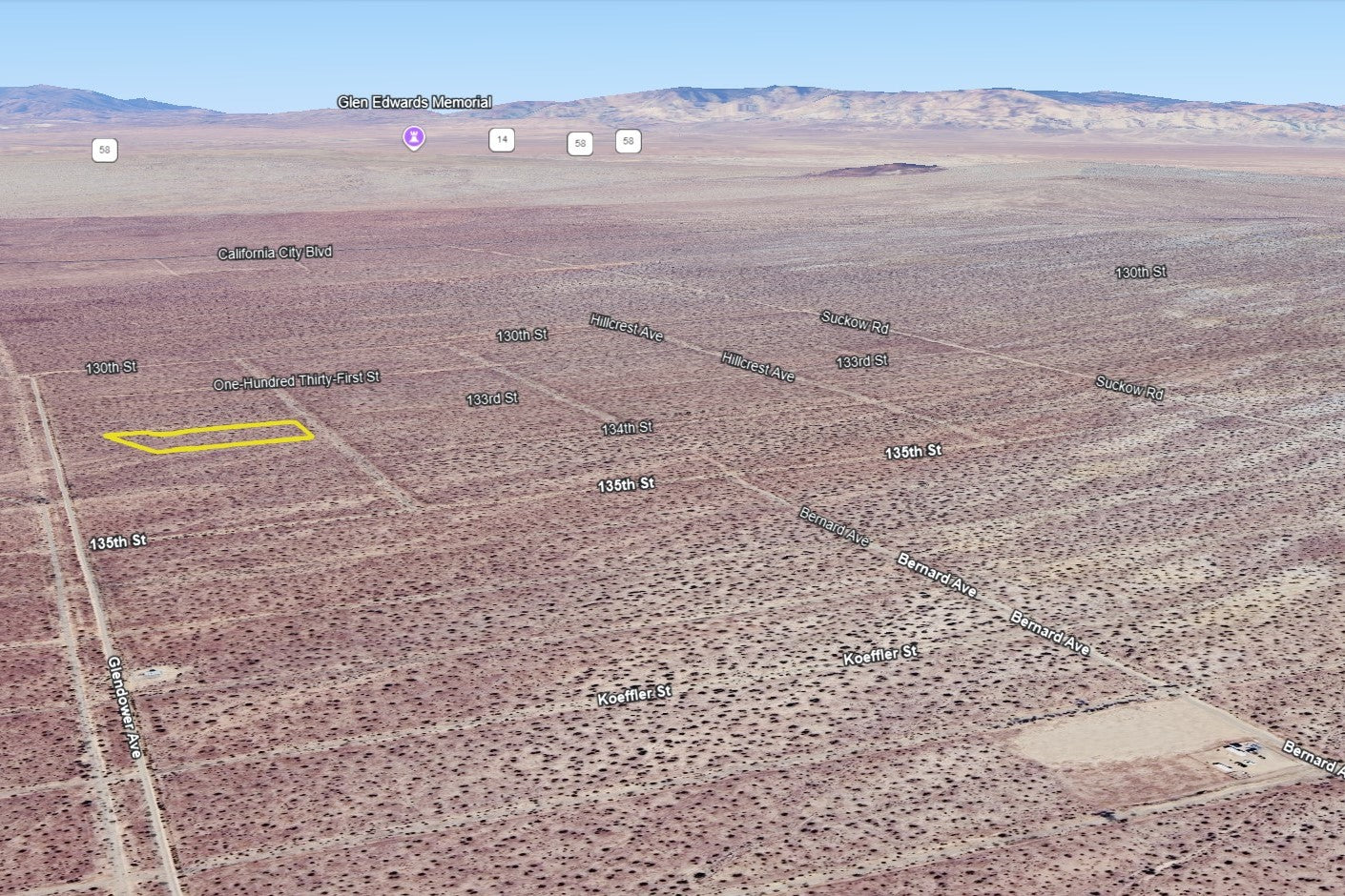 2.74 Acres Edwards, Kern County, CA