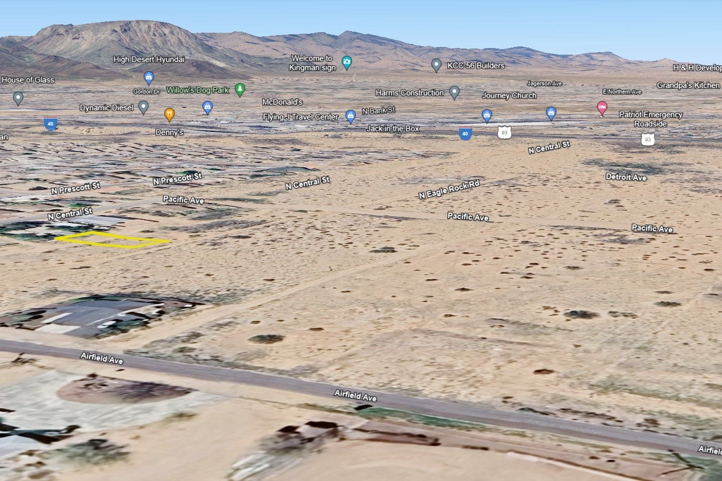 0.11 Acre Kingman, Mohave County, AZ (Power & Water)