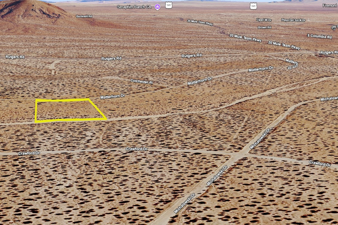 1.96 Acres California City, Kern County, CA