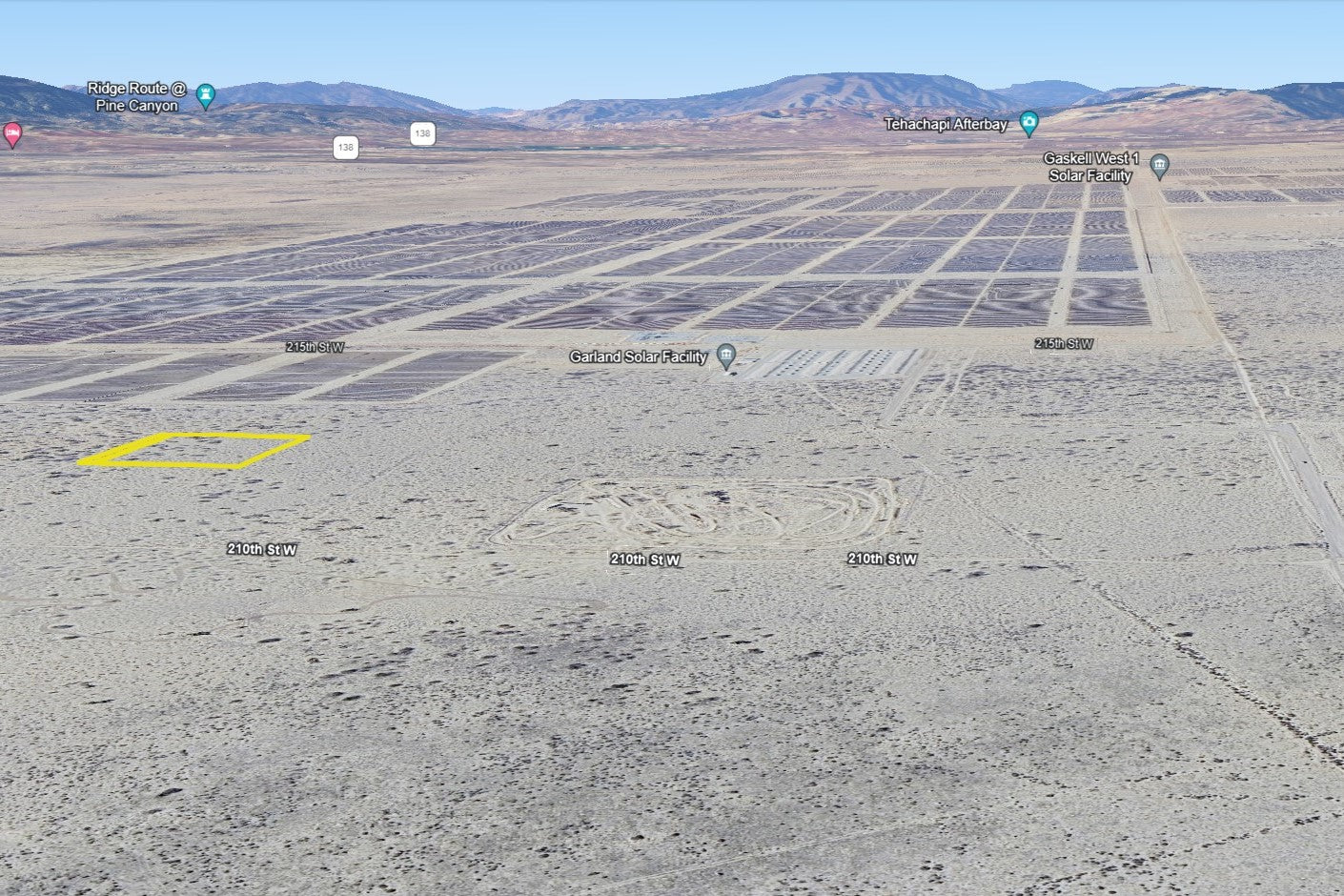 2.50 Acres Rosamond, Kern County, CA