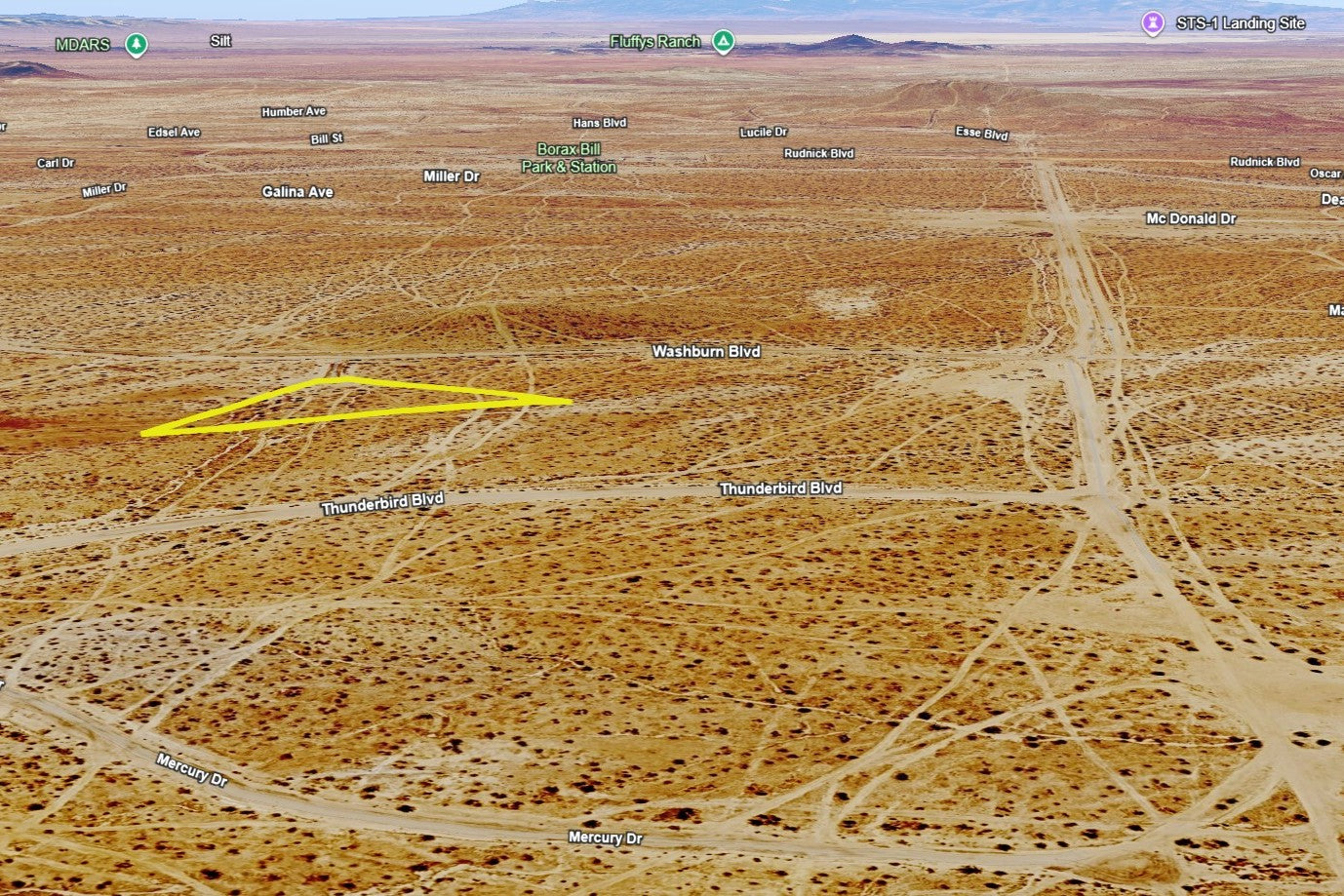 2.50 Acres California City, Kern County, CA